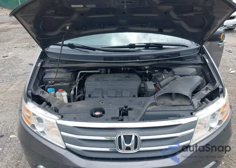 2012 Honda Odyssey Touring/Touring Elite from USA, damaged, VIN 5FNRL5H95CB132398